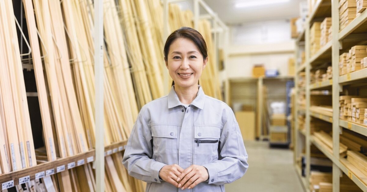 ホームセンター・女性店員