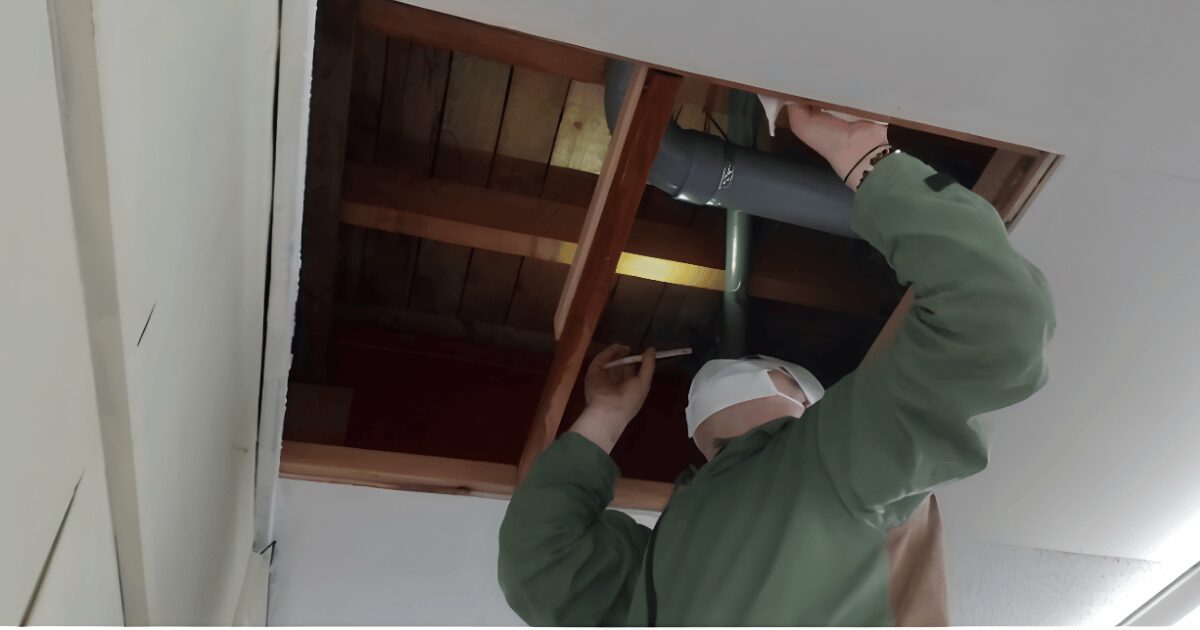屋根裏の点検